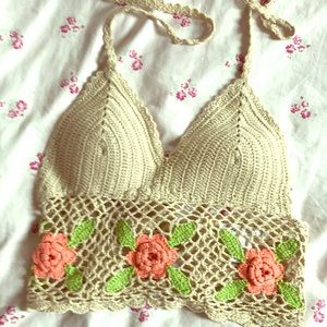 Crochet crop top